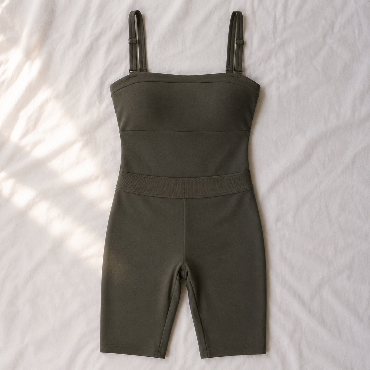 Runfold longline cycle short, Cycle Shorts and Leggings — front view, photographed flat.