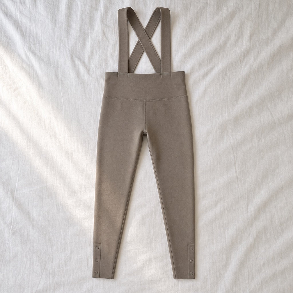 Churt cropped high-waist legging, Cycle Shorts and Leggings — front view, photographed flat.