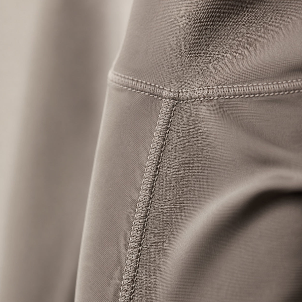 Waverley high-neck long-sleeve base layer, Long-Sleeve Base Layers — close-up of the cloth and stitching.