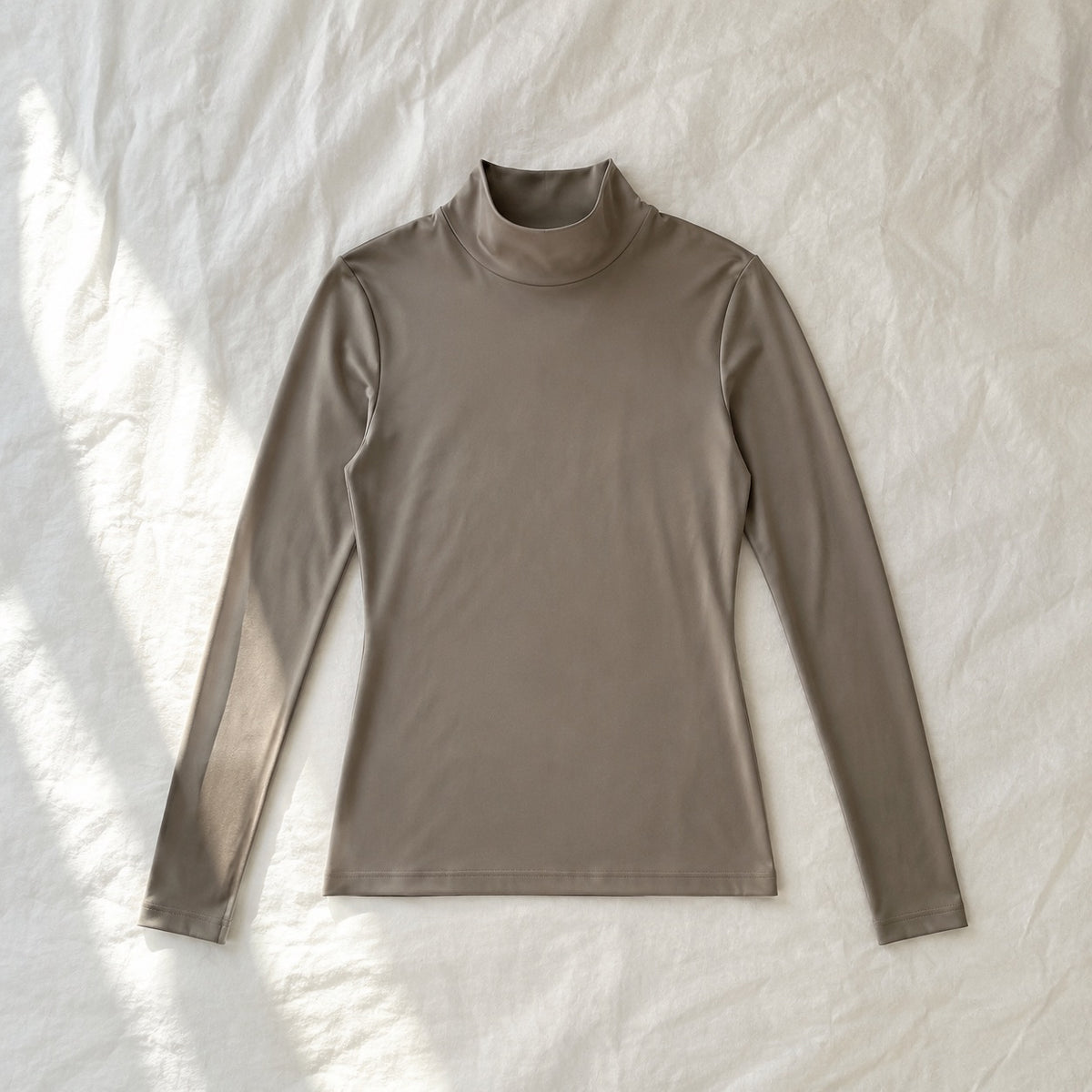 Tilford high-neck long-sleeve base layer, Long-Sleeve Base Layers — front view, photographed flat.