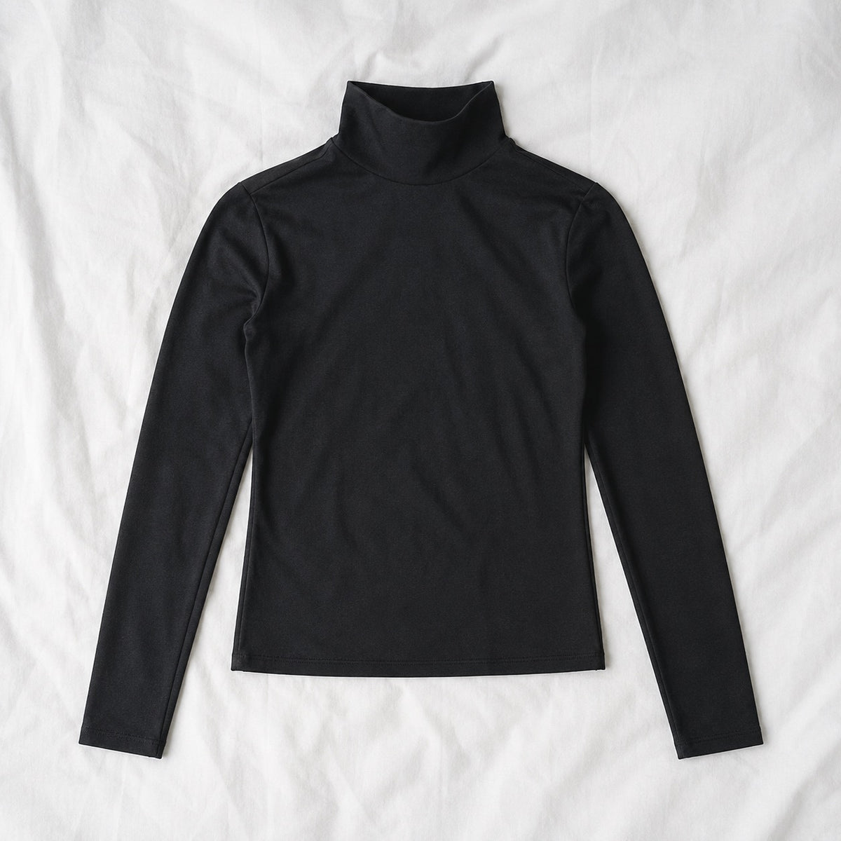 Wrecclesham high-neck long-sleeve base layer, Long-Sleeve Base Layers — front view, photographed flat.