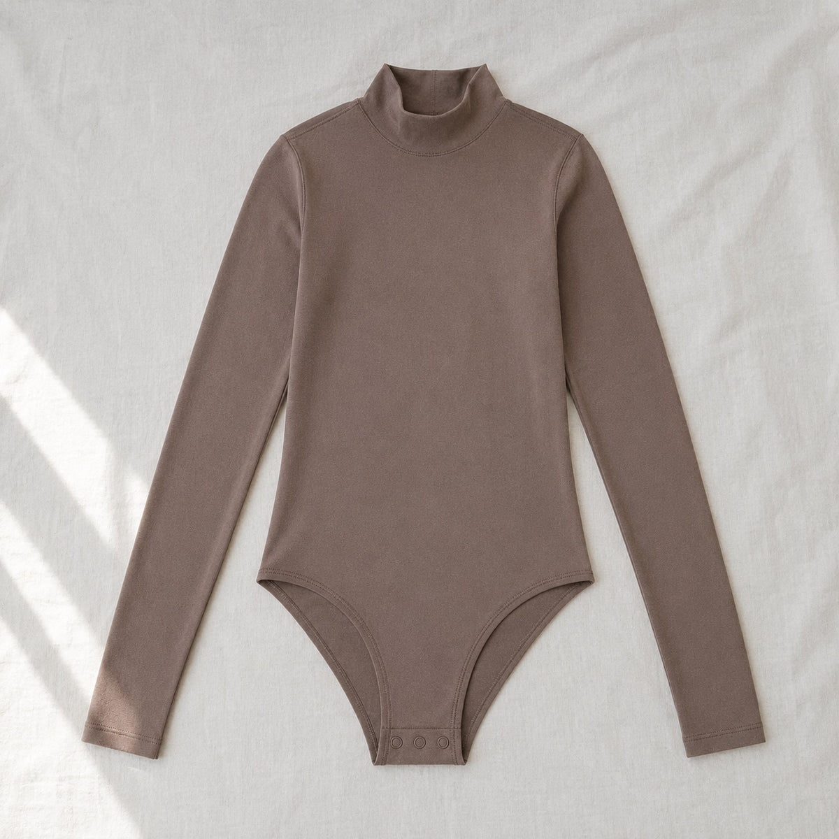 Dockenfield high-neck long-sleeve base layer, Long-Sleeve Base Layers — front view, photographed flat.