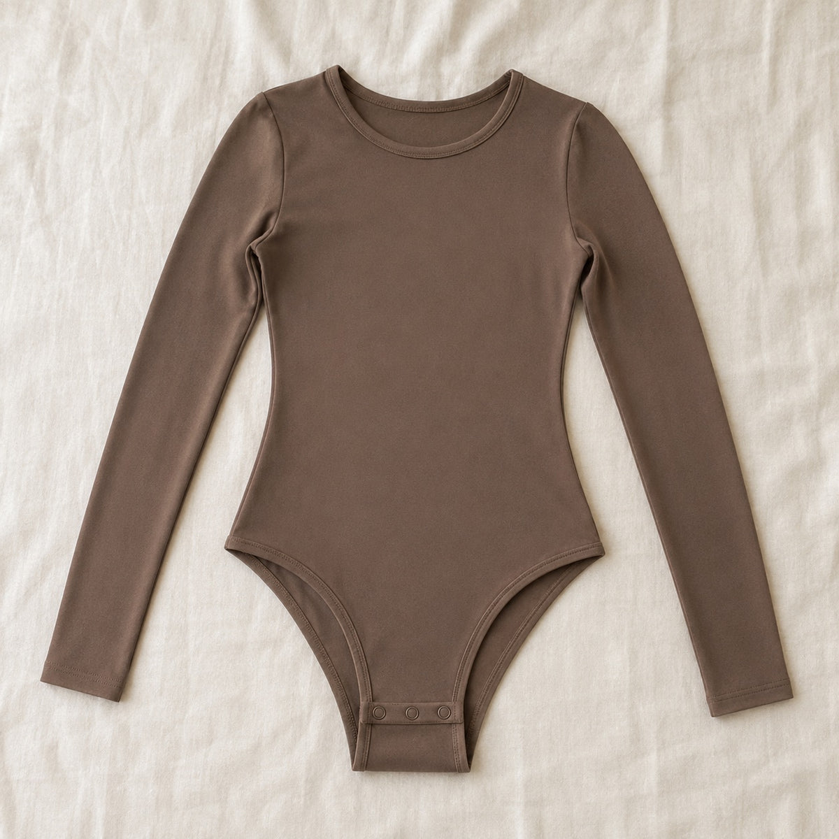Runfold long-sleeve base layer bodysuit, Long-Sleeve Base Layers — front view, photographed flat.