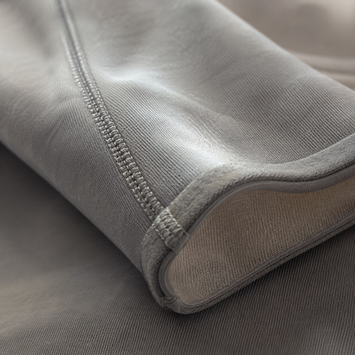 Moor Park crew-neck long-sleeve base layer, Long-Sleeve Base Layers — close-up of the cloth and stitching.
