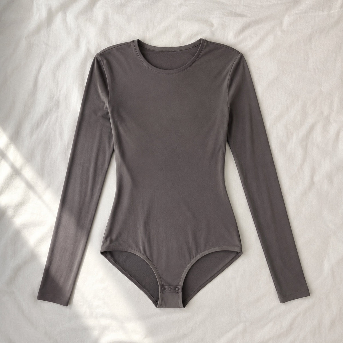 Moor Park crew-neck long-sleeve base layer, Long-Sleeve Base Layers — front view, photographed flat.
