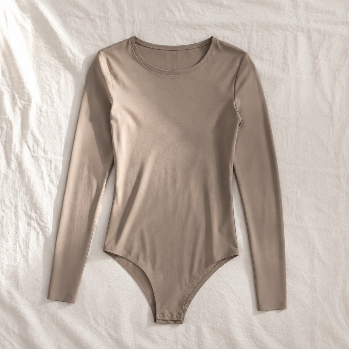 Seale crew-neck long-sleeve base layer, Long-Sleeve Base Layers — front view, photographed flat.