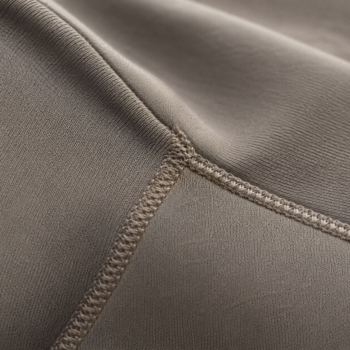 Bentley high-neck long-sleeve base layer, Long-Sleeve Base Layers — close-up of the cloth and stitching.