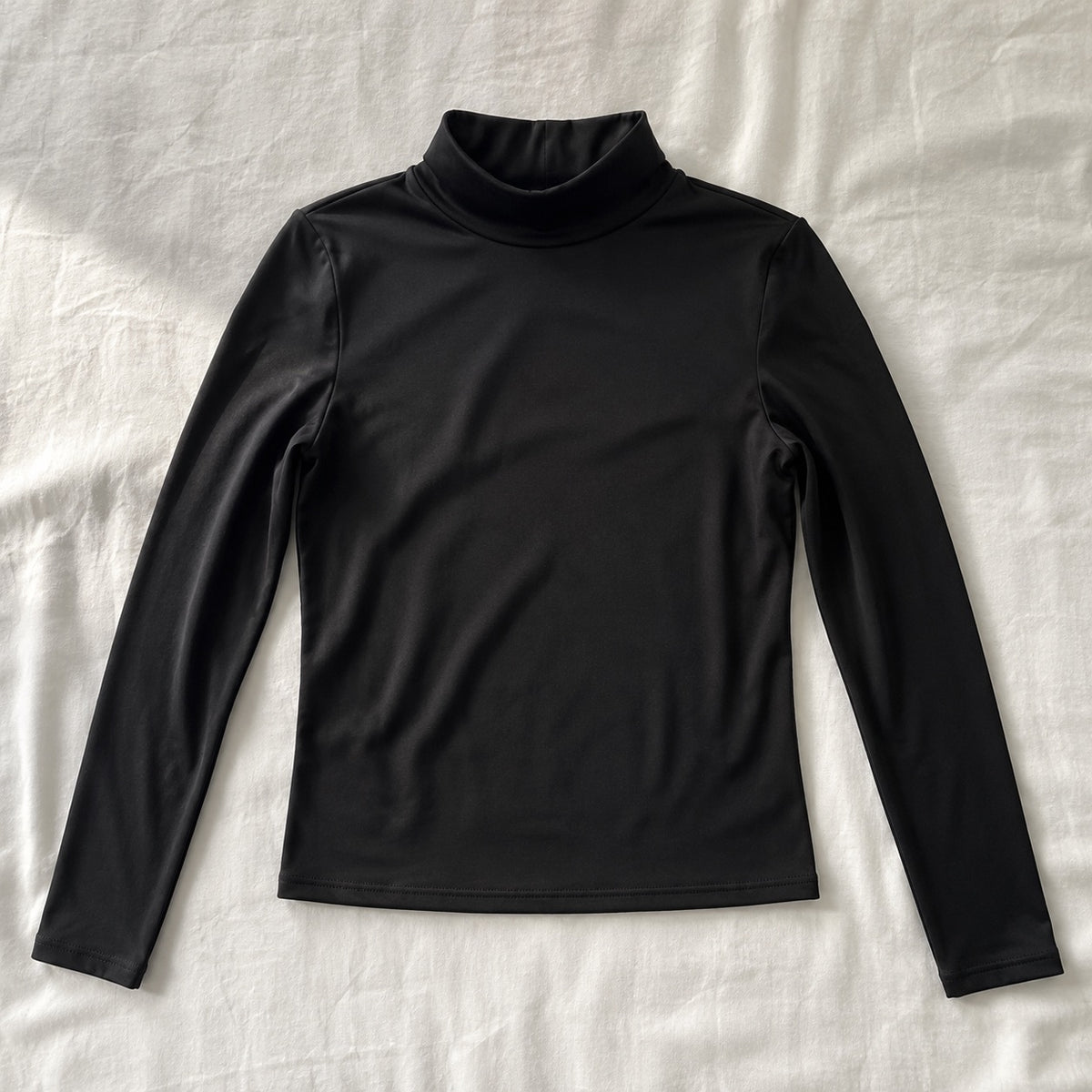 Frensham high-neck long-sleeve base layer, Long-Sleeve Base Layers — front view, photographed flat.