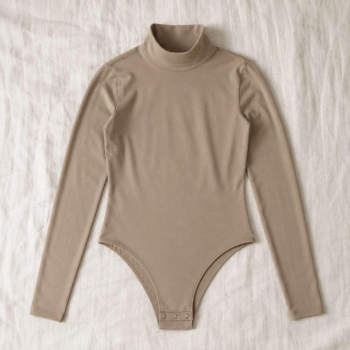 Elstead high-neck long-sleeve base layer, Long-Sleeve Base Layers — front view, photographed flat.