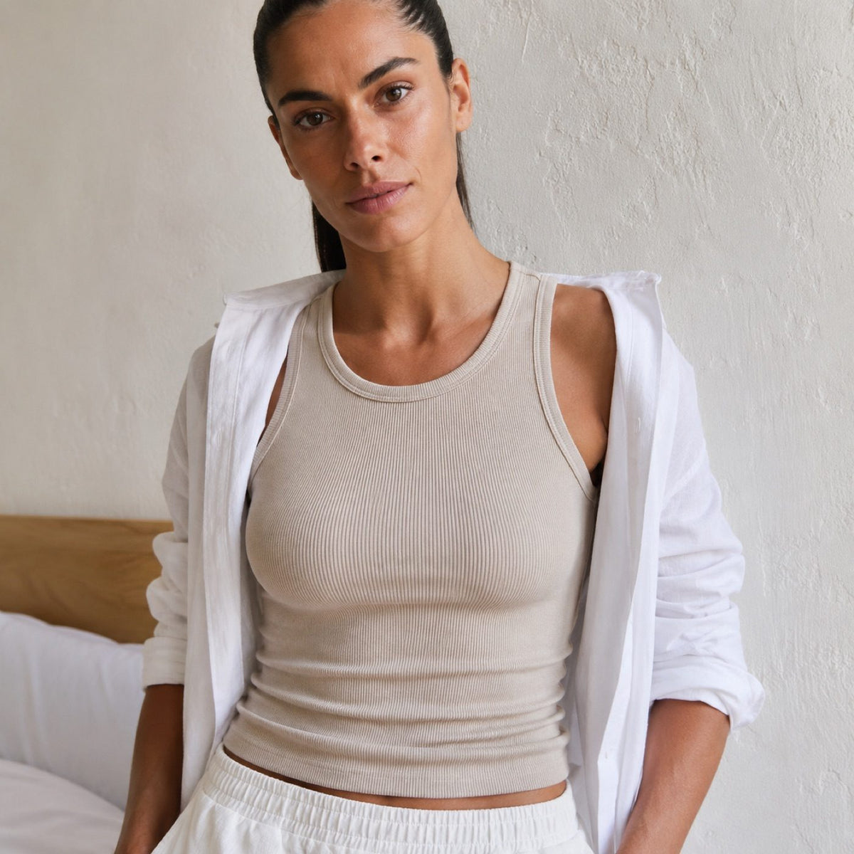 Farnham ribbed body tank, Rib Body Layers — on the model.