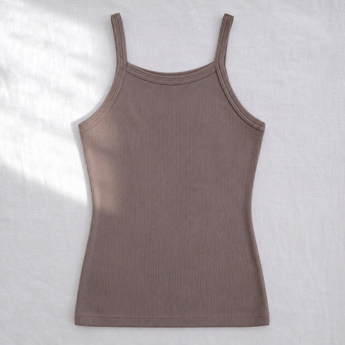 Seale ribbed body tank, Rib Body Layers — front view, photographed flat.