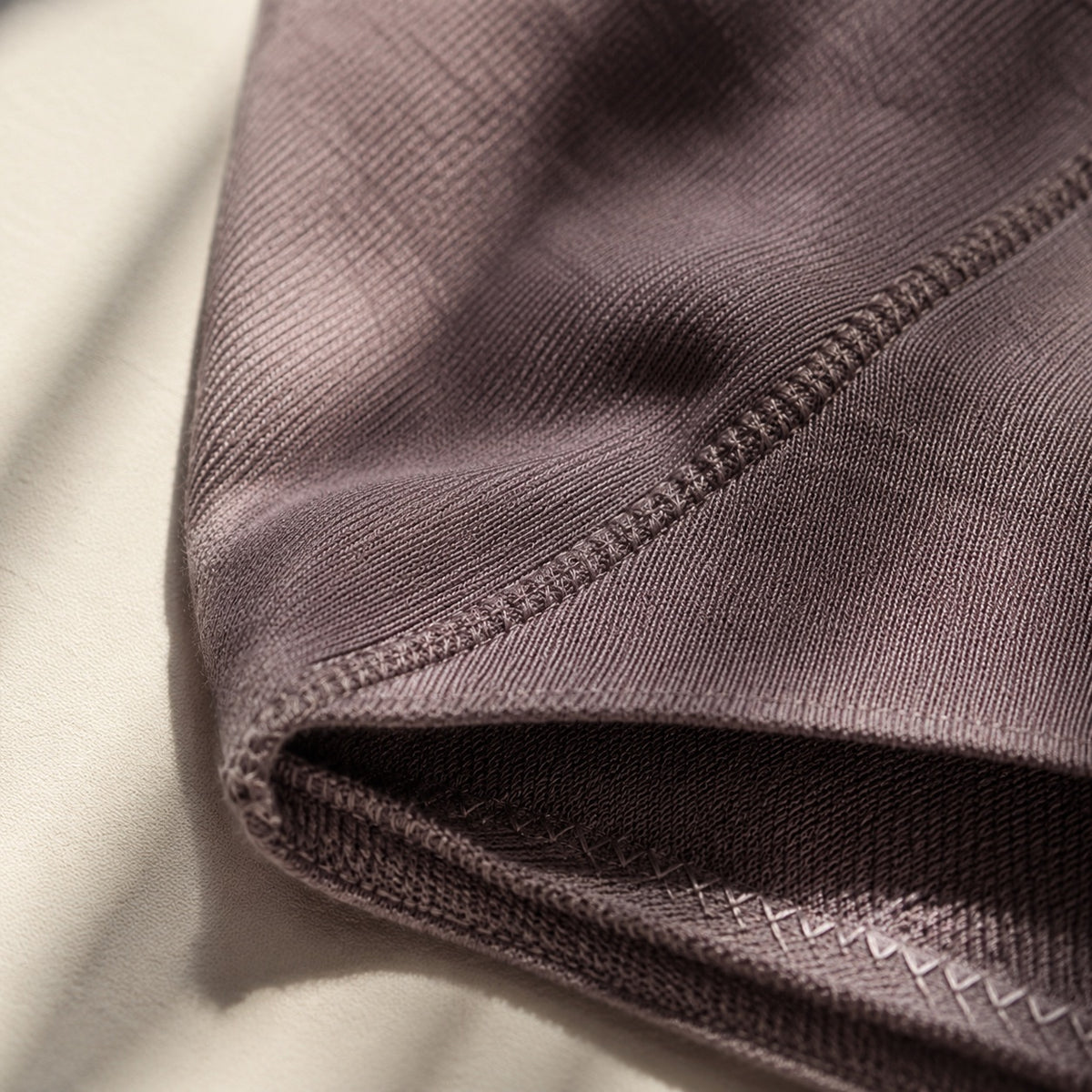 Hale seamless under-layer skirt, Seamless Layers — close-up of the cloth and stitching.