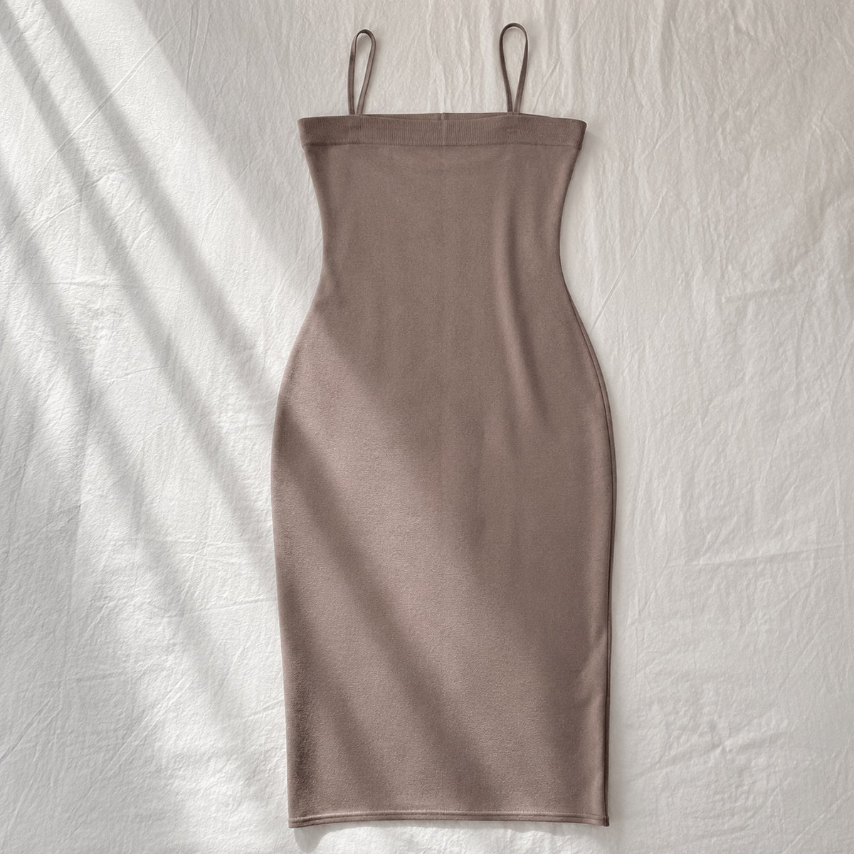 Moor Park seamless knee-length skirt, Seamless Layers — front view, photographed flat.