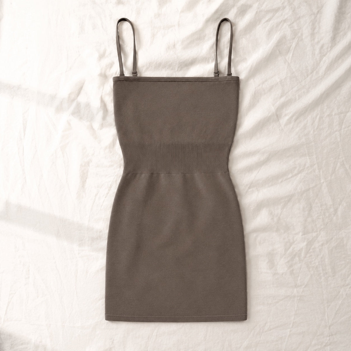 Elstead seamless under-layer skirt, Seamless Layers — front view, photographed flat.