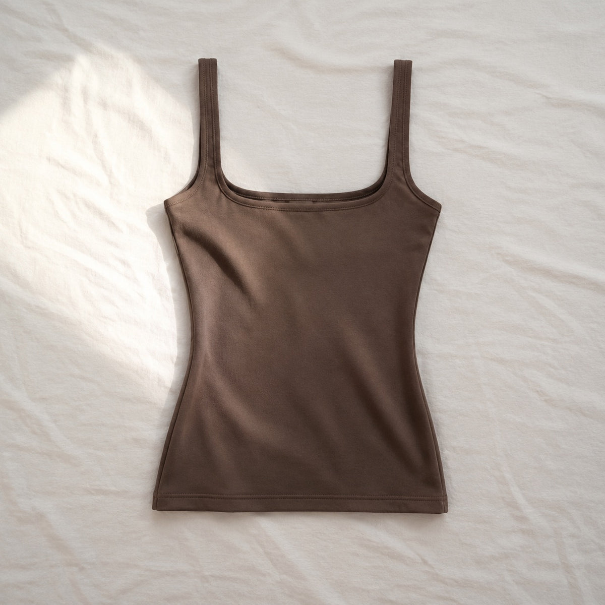 Churt longline sculpt tank, Sculpt Tanks — front view, photographed flat.
