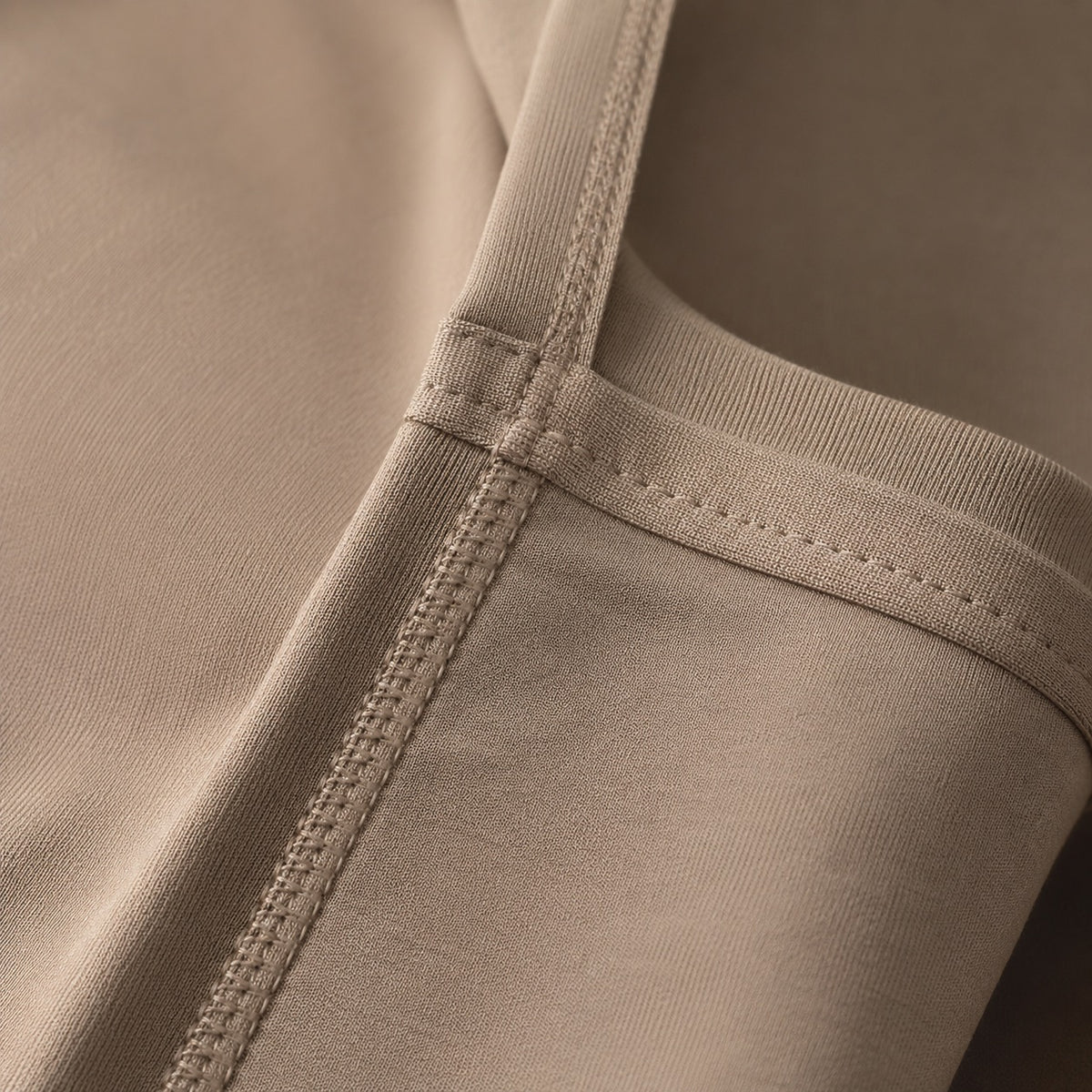 Tilford square-neck sculpt tank, Sculpt Tanks — close-up of the cloth and stitching.